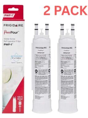 2 Pack Frigidaire FPPWFU01 PWF-1 Refrige PurePour Water &Ice Refrigerater